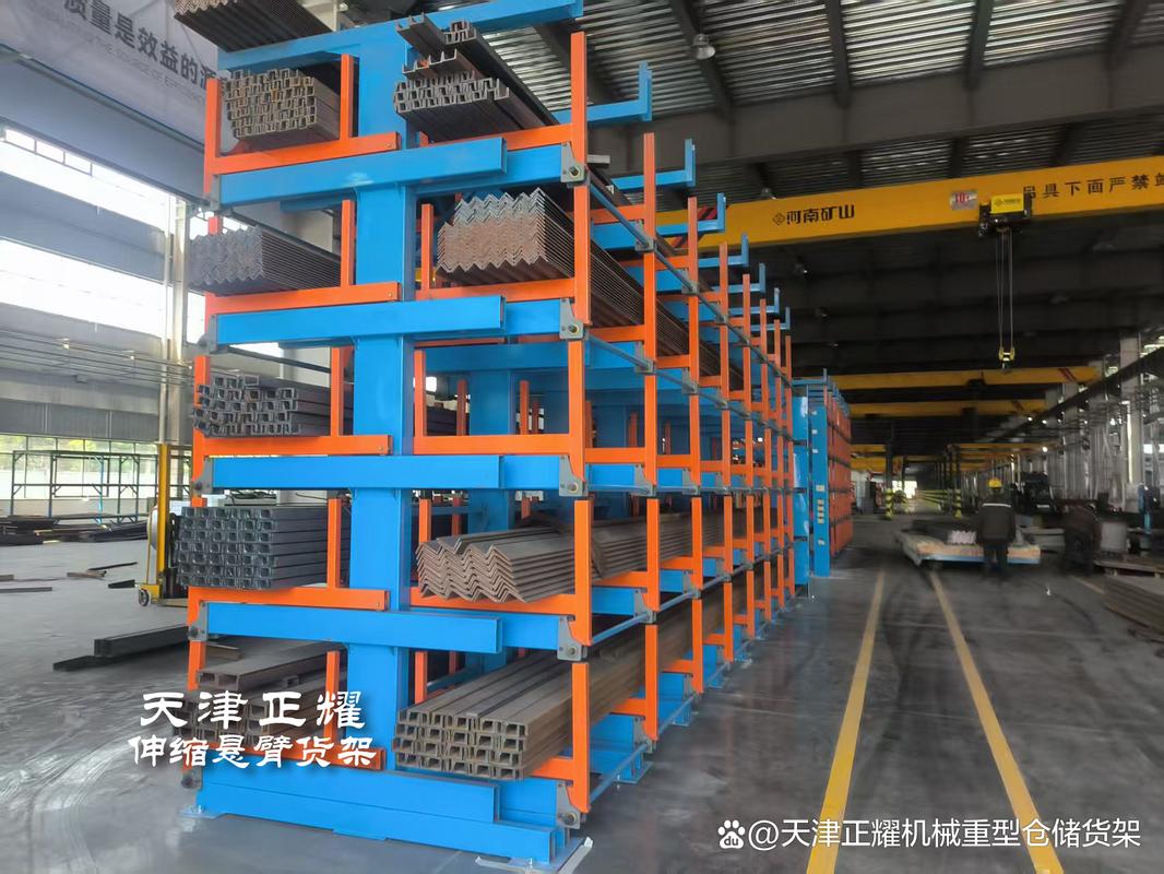 长料仓储焕新,伸缩式悬臂货架突破场地局限